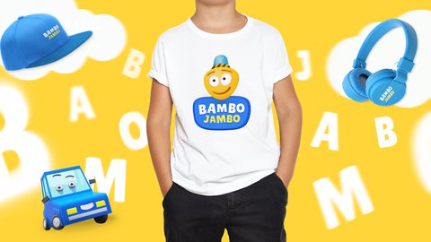 Logo design for a children's channel Bambo Jambo