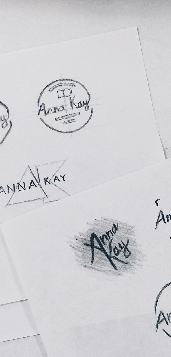 Anya Kay logo sketch
