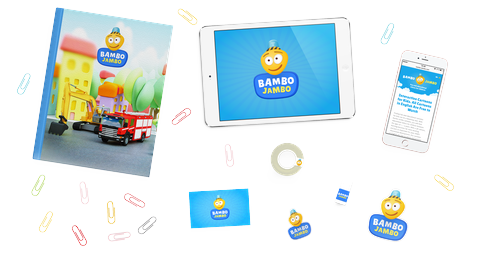 Some variants of using Bambo-Jambo logo