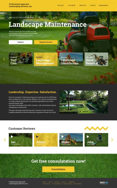 Professional Approach Landscaping Services Result