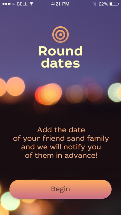 Round Dates