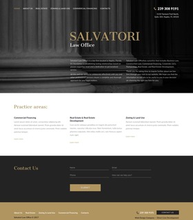 Different versions to design Version 3 | Salvatori Law Office