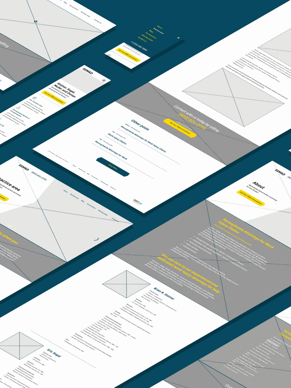 Prototyping for Website Development for SSM&D