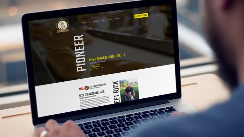 Development of the Pioneer website