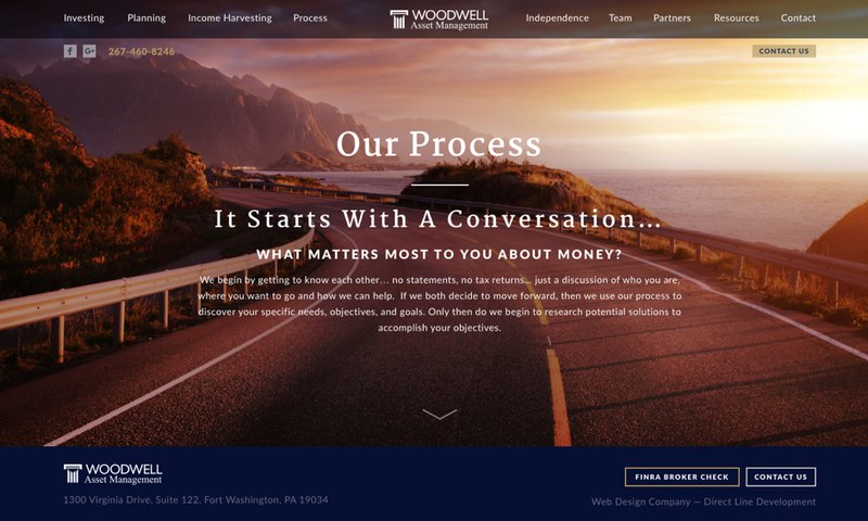 New Woodwell website development