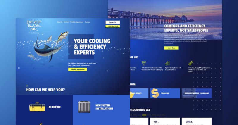 Using brand color and animation for professional web design