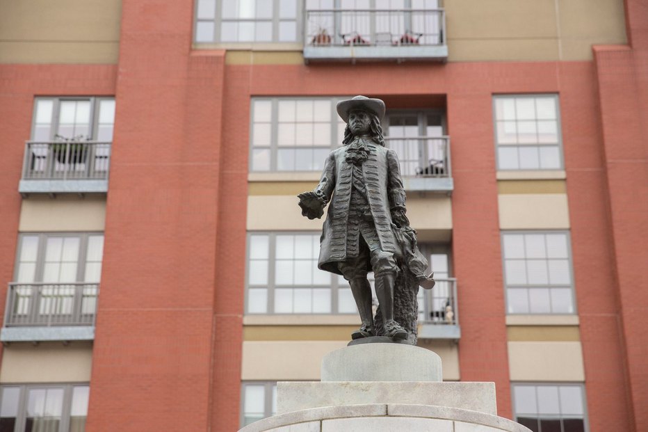 William Penn statue