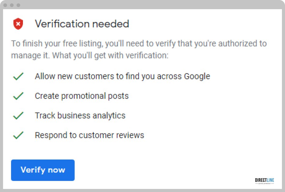 A pop-up window asking for verification