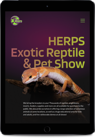 IPad image HERPS Exotic Reptile & Pet Shows