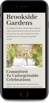 IPhone+ image Brookside Gardens