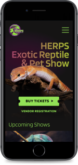 IPhone image HERPS Exotic Reptile & Pet Shows