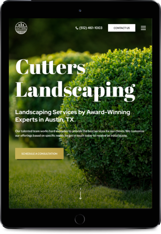 IPad image Cutters Landscaping LLC